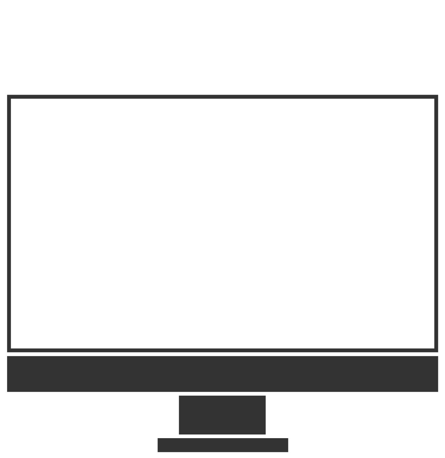 Desktop Computer Graphic
