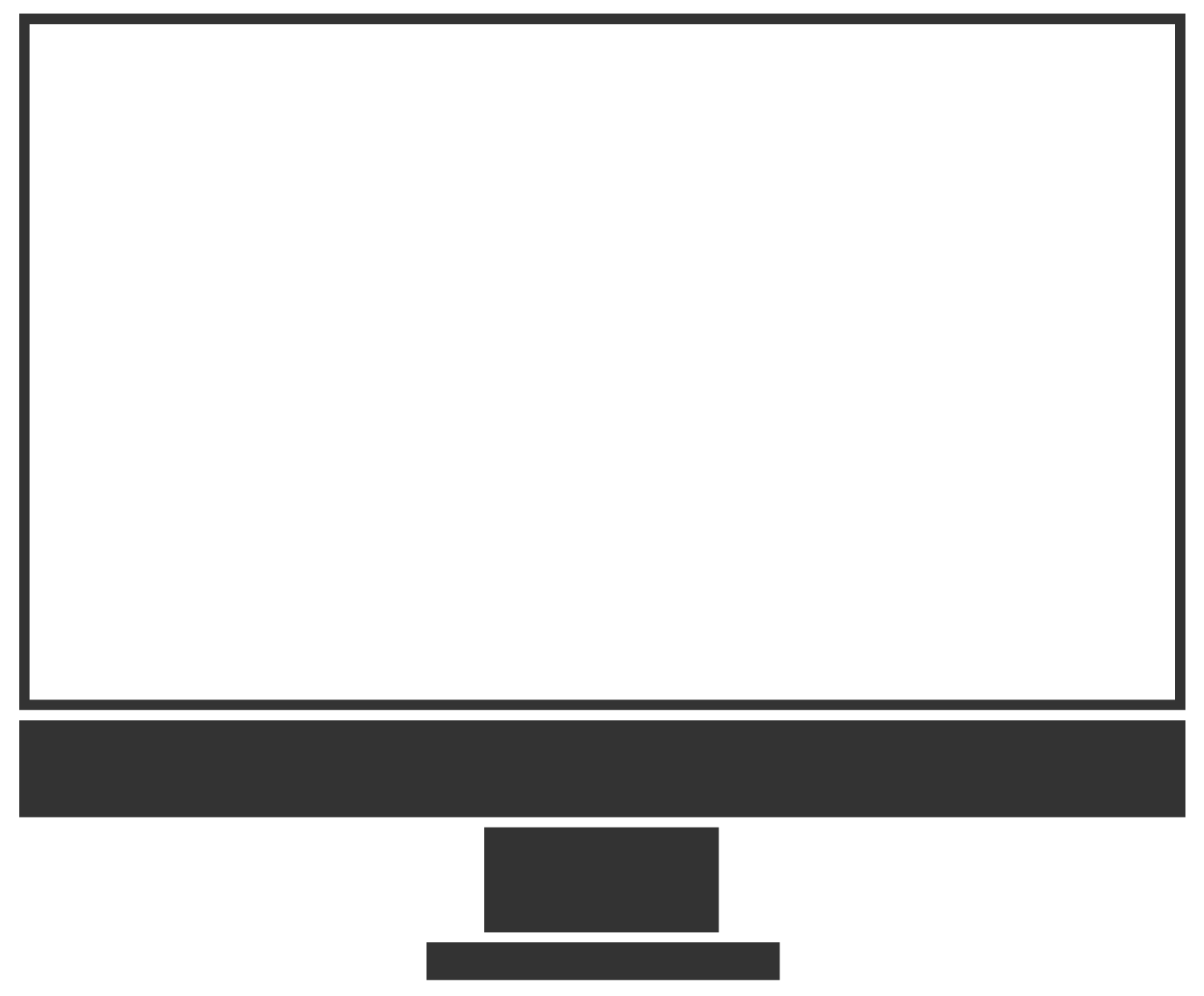 Desktop Computer Graphic